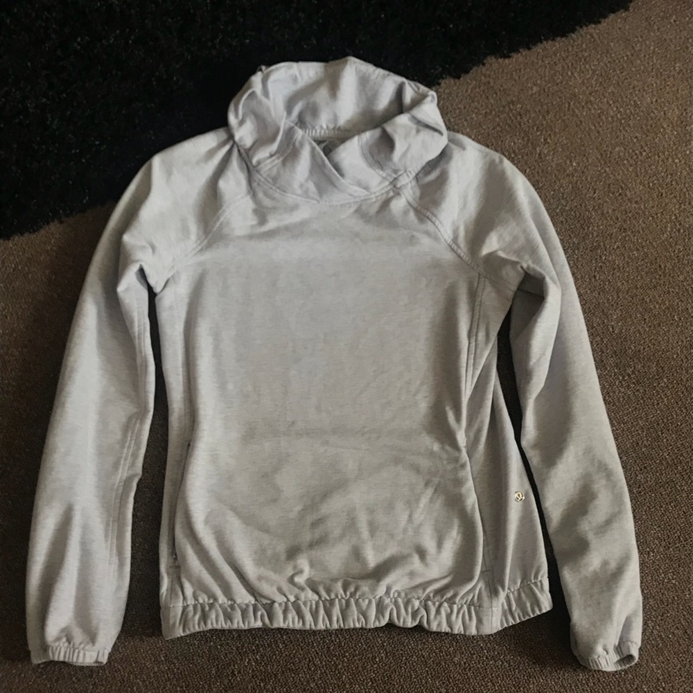 Light purple Lululemon sweatshirt